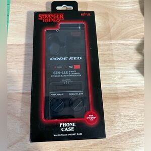 Stranger Things Walkie-Talkie Phone Case Apple iPhone 17 New In Box